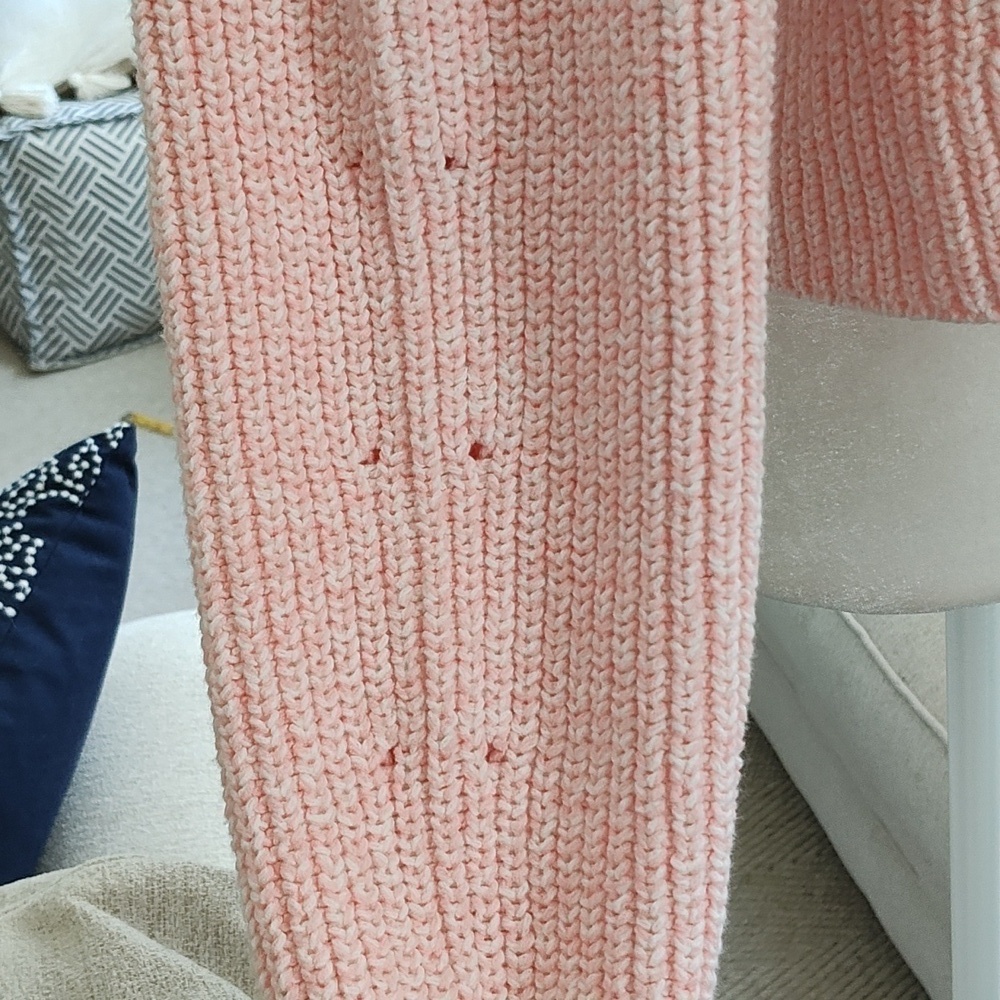 New Club Monaco Pink Crop Sweater Size M - Picture 8 of 13